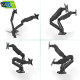 Kaloc KLC V28 17- 26 Inch Double ARM Monitor/TV Desktop Mount Stand With Cable Management System
